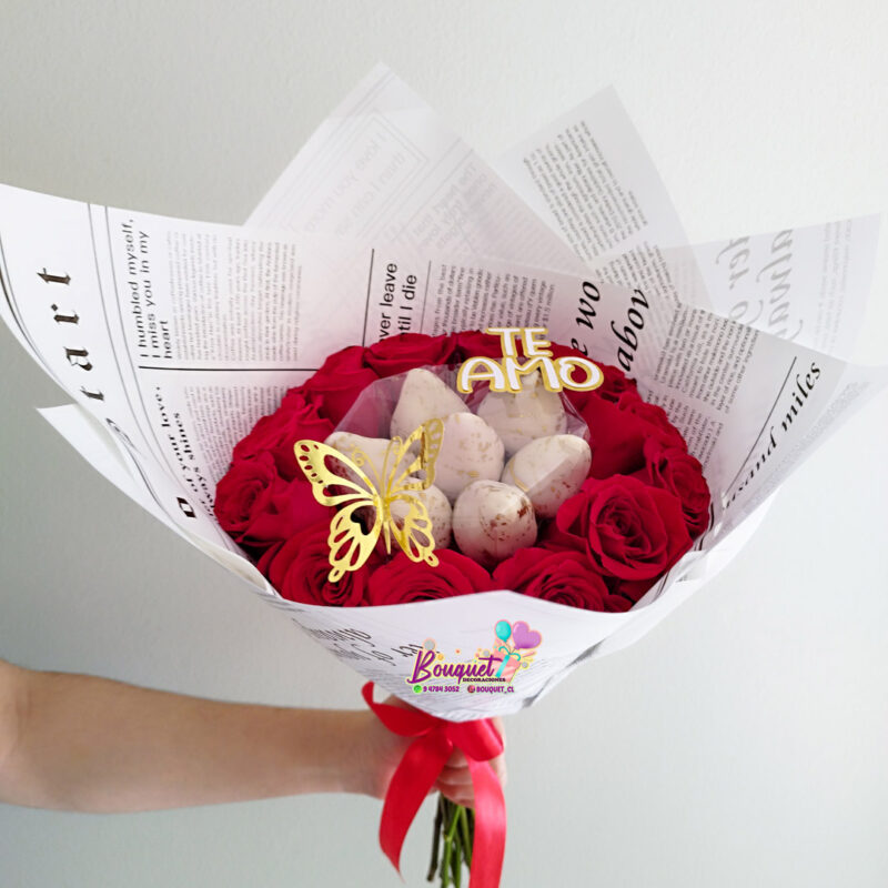Ramo de rosas Bouquet decoraciones