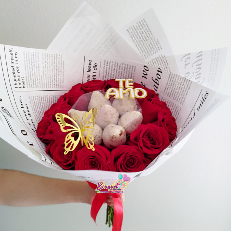 Ramo de rosas Bouquet decoraciones