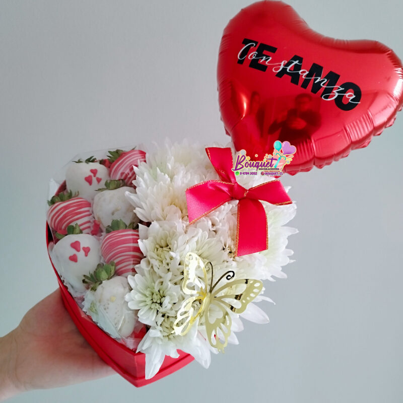 Regalo frutillas Bouquet decoraciones