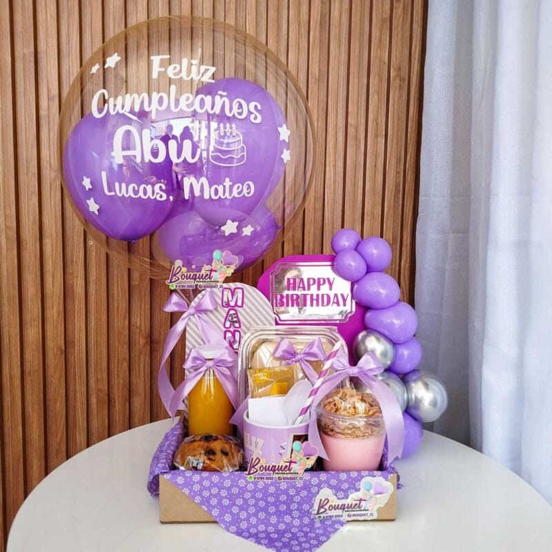 Desayuno sorpresa para mujer