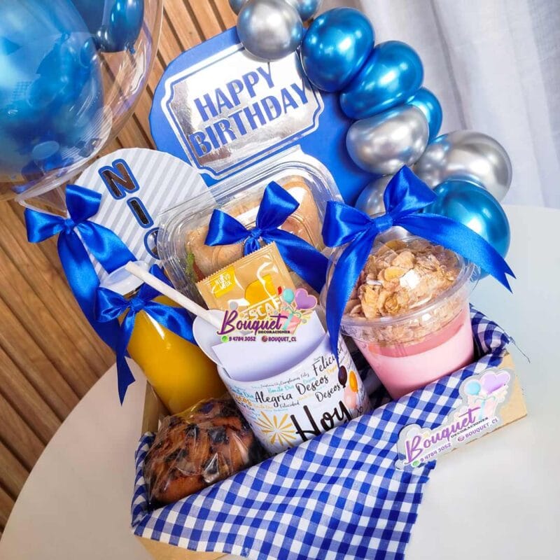 Desayuno a domicilio cumpleaños