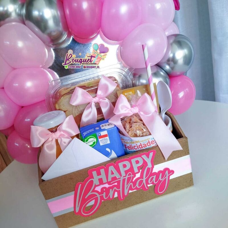 Desayuno sorpresa cumpleaños mujer