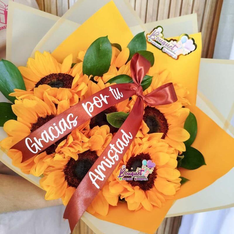 Ramo 8 Girasoles - Imagen 3