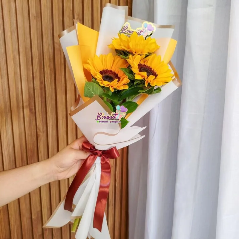 Ramo de girasoles