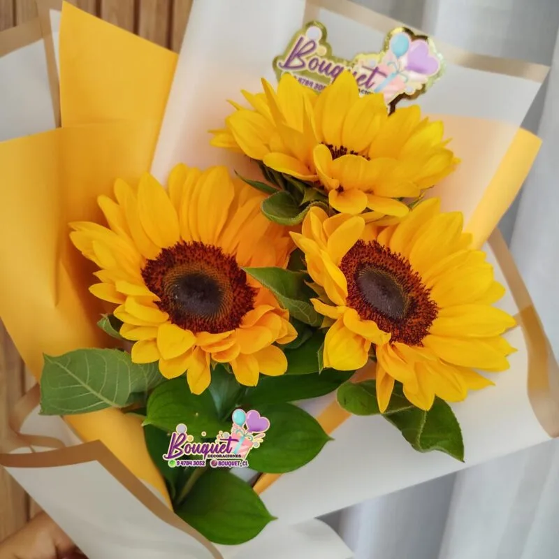 ramo girasoles