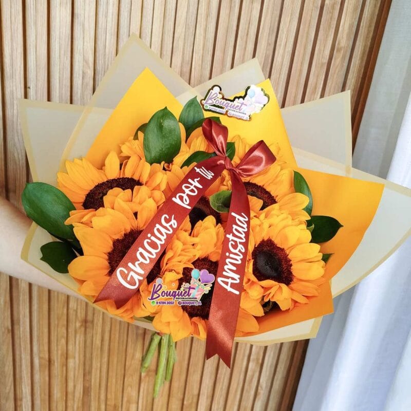Ramo 8 Girasoles - Imagen 2