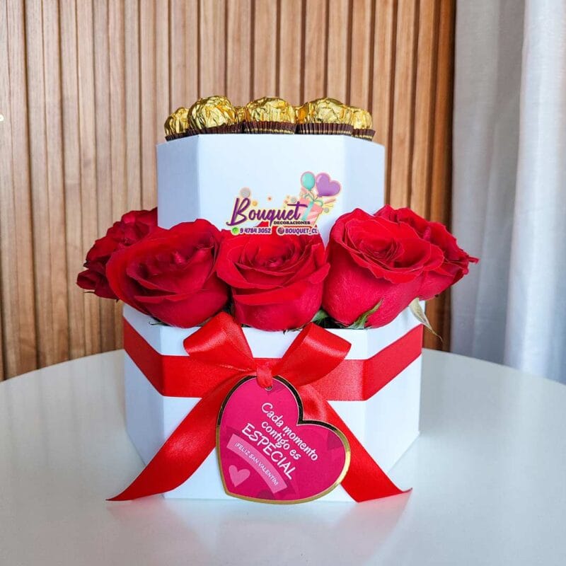 Box con Rosas Premium